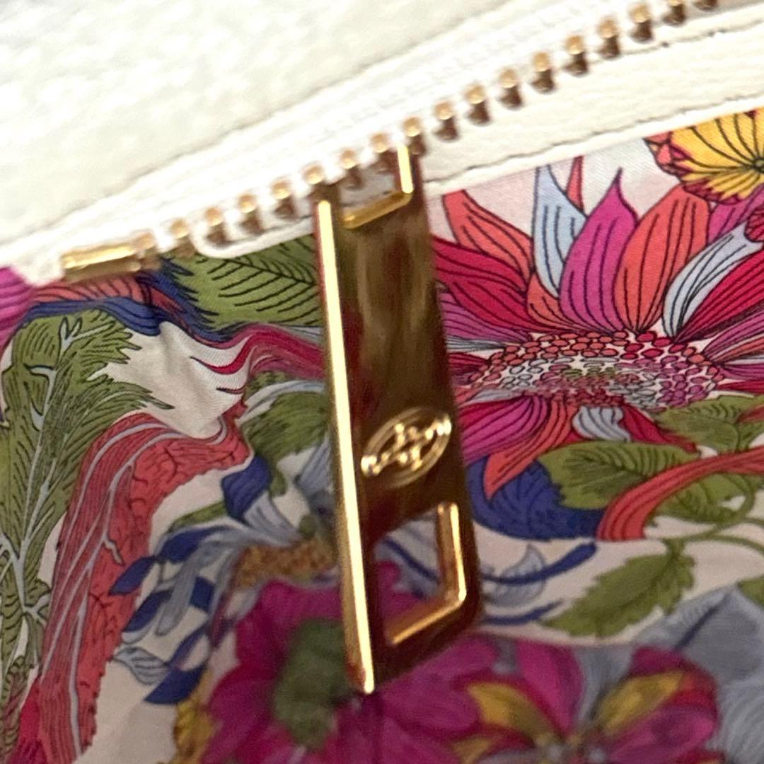 専用品HAMANO ハナエル ミニボクシー オフホワイト 2WAYハンドバッグ