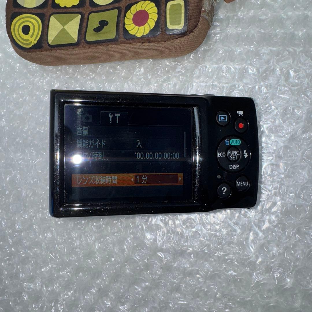 R*e様 Canon キャノン IXY 120 ブラック デジタル PC2048