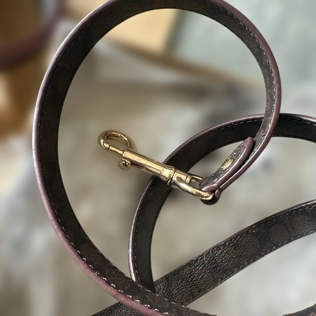 コーチ　Coach 犬用リード 赤