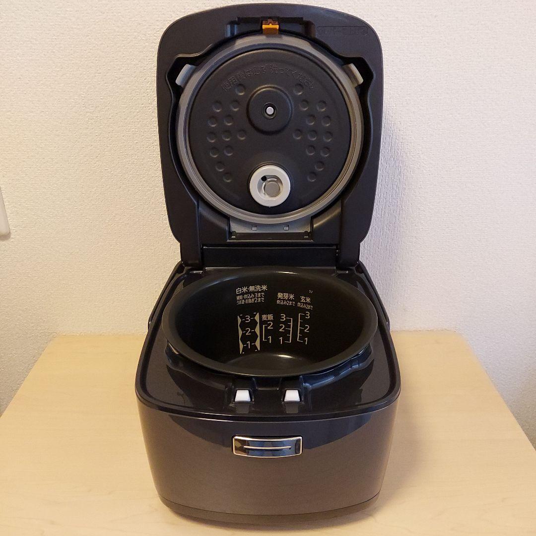 三菱 炊飯器 3.5合 備長炭炭炊釜 藍墨　NJ-SV06R　2023年製　極美