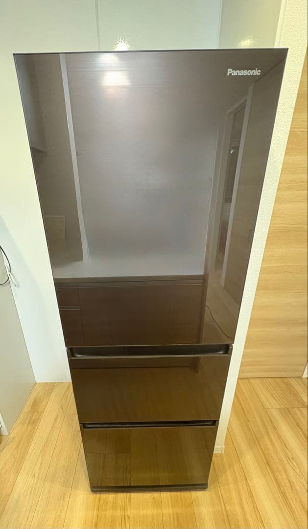 【保証あり】パナソニック 冷凍冷蔵庫　NR-C342GCL-T 21年製 右開き