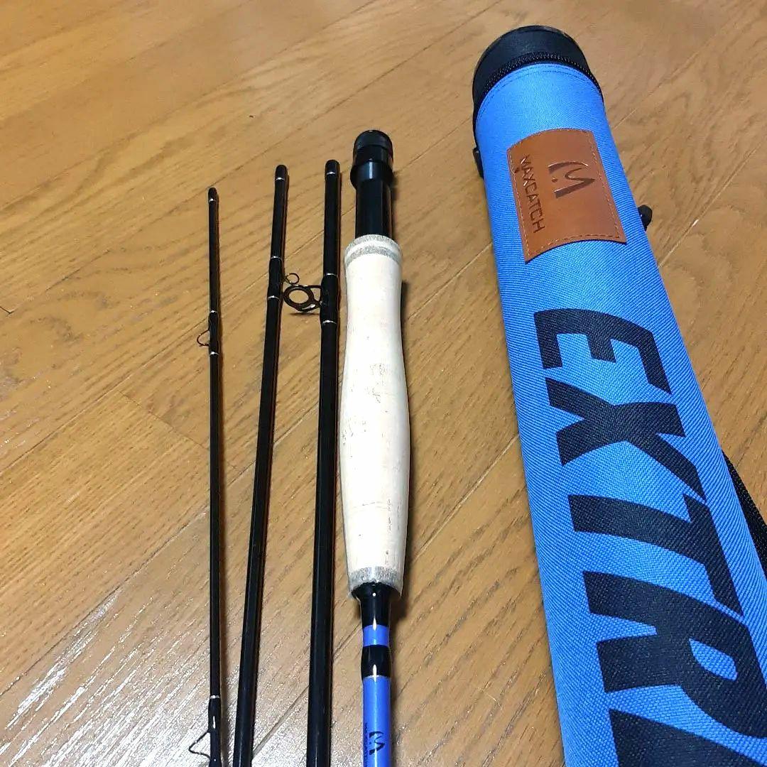 ★新品NEW！★ロングロッド★９ｆｔ★＃４番★マルチ弾性カーボン製★送料込み！★