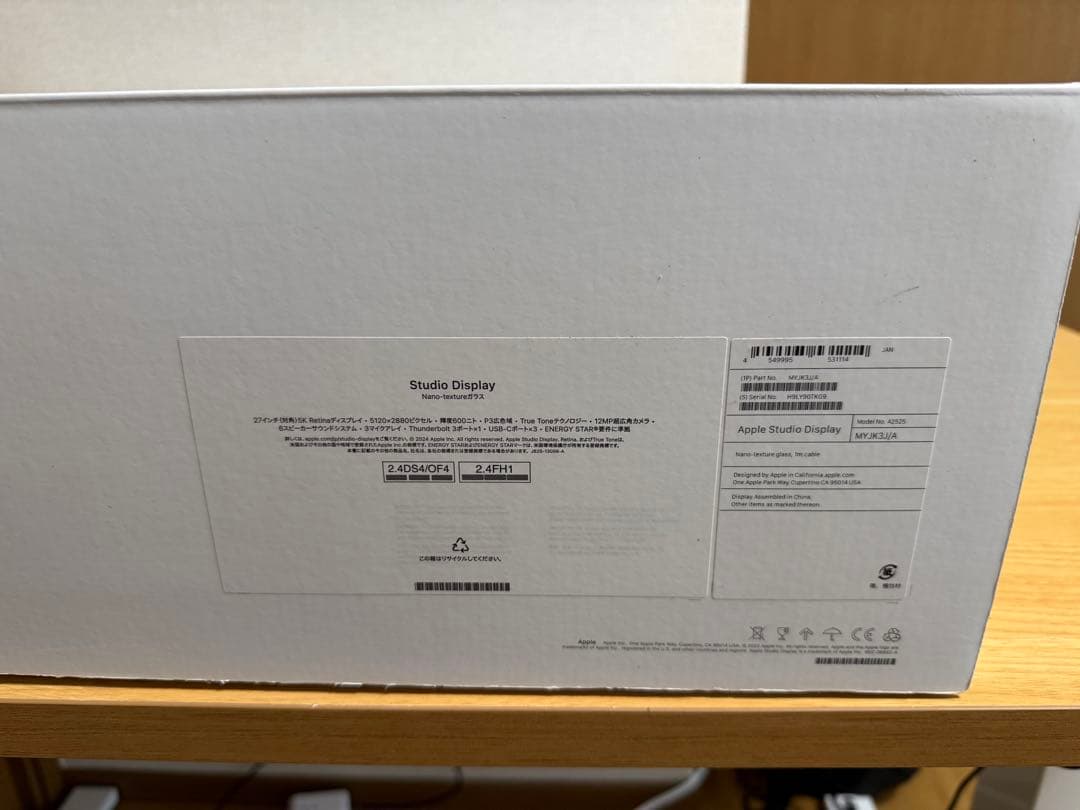 【美品】Studio Display - Nano-textureガラス