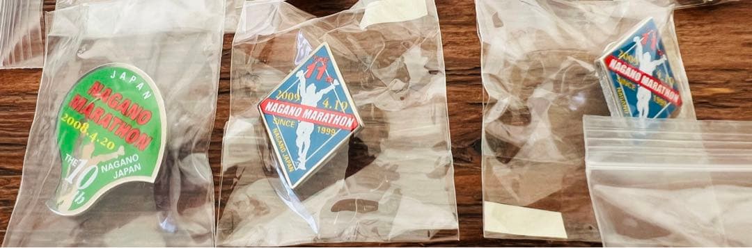 長野マラソン　ピンバッチセット　＆　おまけ　セット