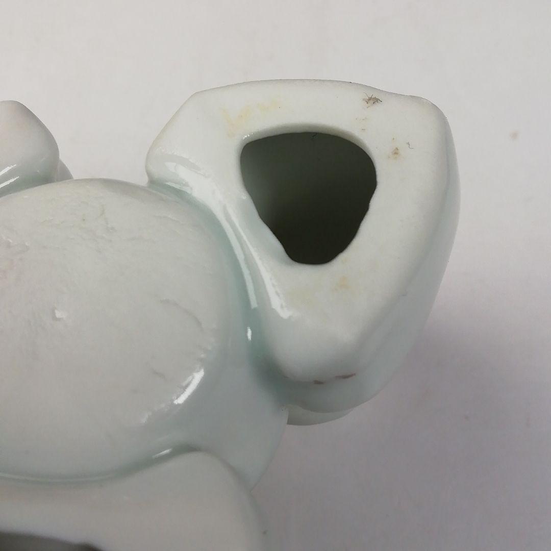 Ｗ４９　蓋置　『三ツ兎　蓋置』『高野昭阿弥 造』　共箱　茶道具