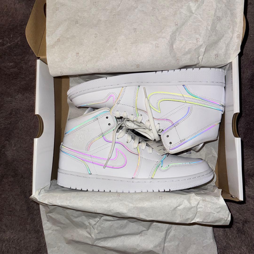 バスケ用バッグ NIKE AIR JORDAN 1 MID \"WHITE/BLACK\"