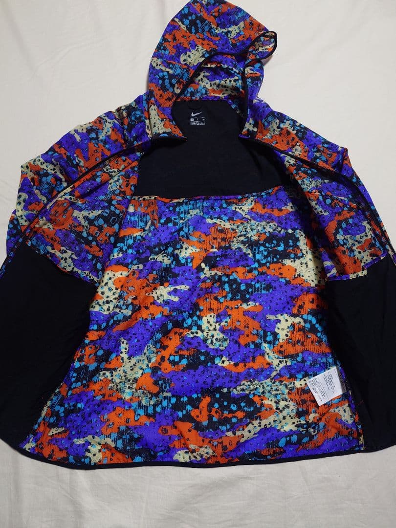 NIKE ナイキ WINDRUNNER カラフル迷彩柄ウィンドブレーカー