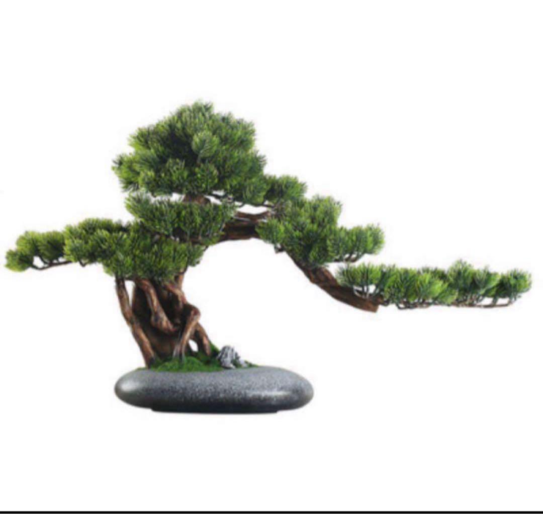 幅70cmフェイク盆栽 盆栽 松 人工盆栽 フェイクグリーン 造花 高品質 大型
