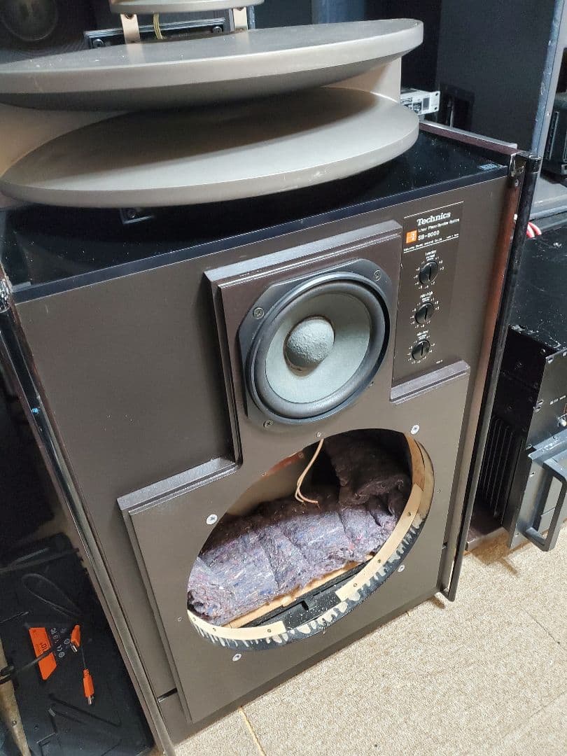 Technics　SB-8000改　能率96dB 60kg　バスレフダクト追加