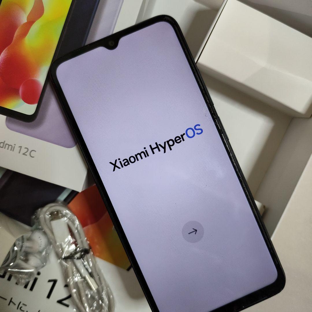 美品　Redmi 12C 6.71インチ ブラック