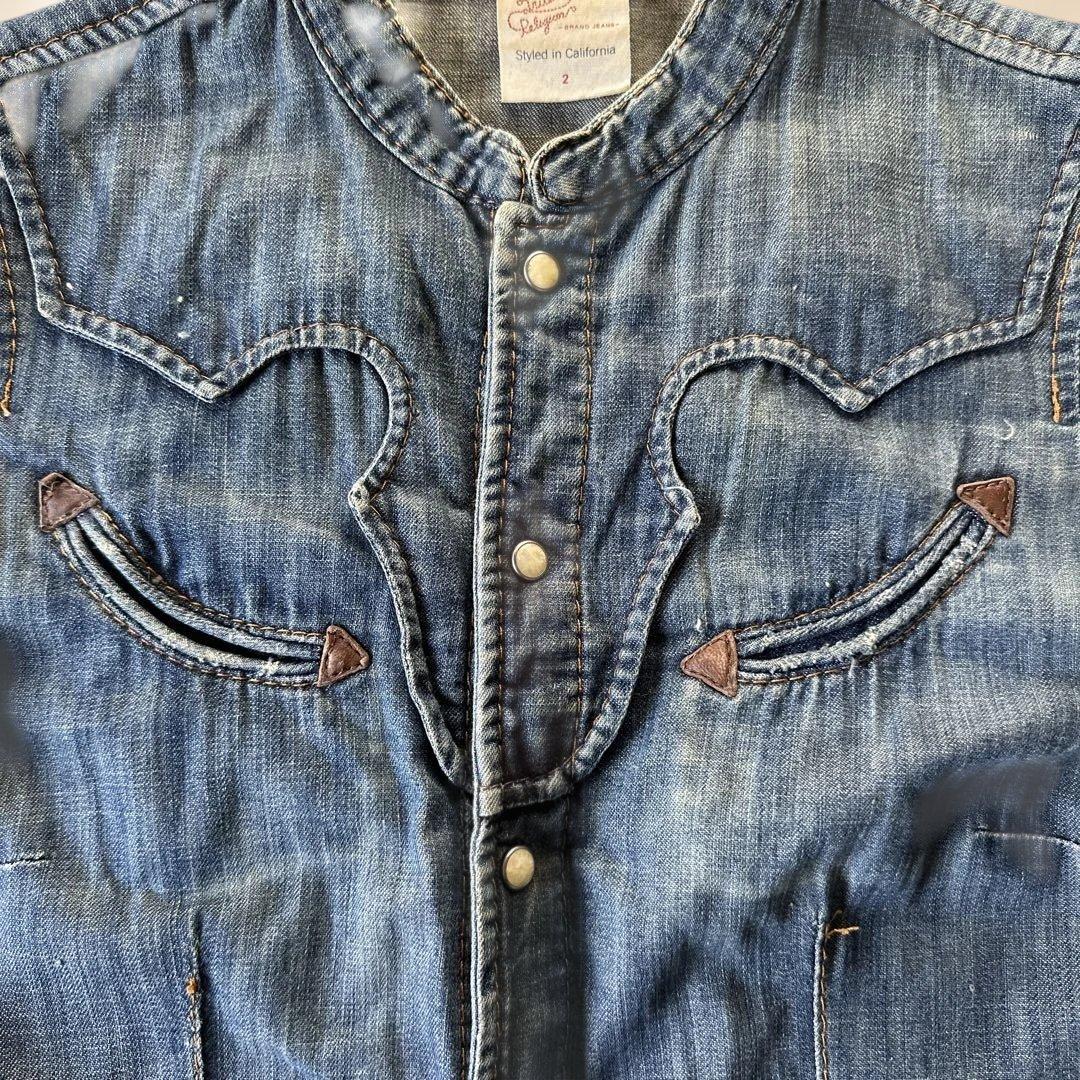 TRUE RELIGION denimallinone Y2Kグランジ平成ギャル