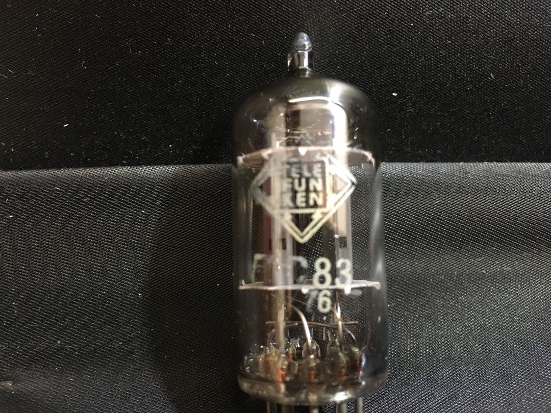 TELEFUNKEN 真空管 ECC803S1点 ECC83 3点 現状品