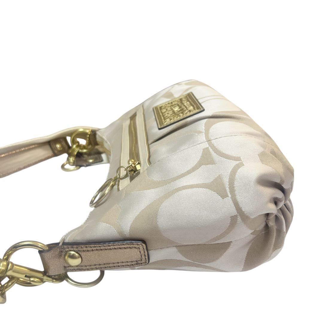 【極美品】COACH ポピー ショルダーバッグ ワンショルダー シグネチャー