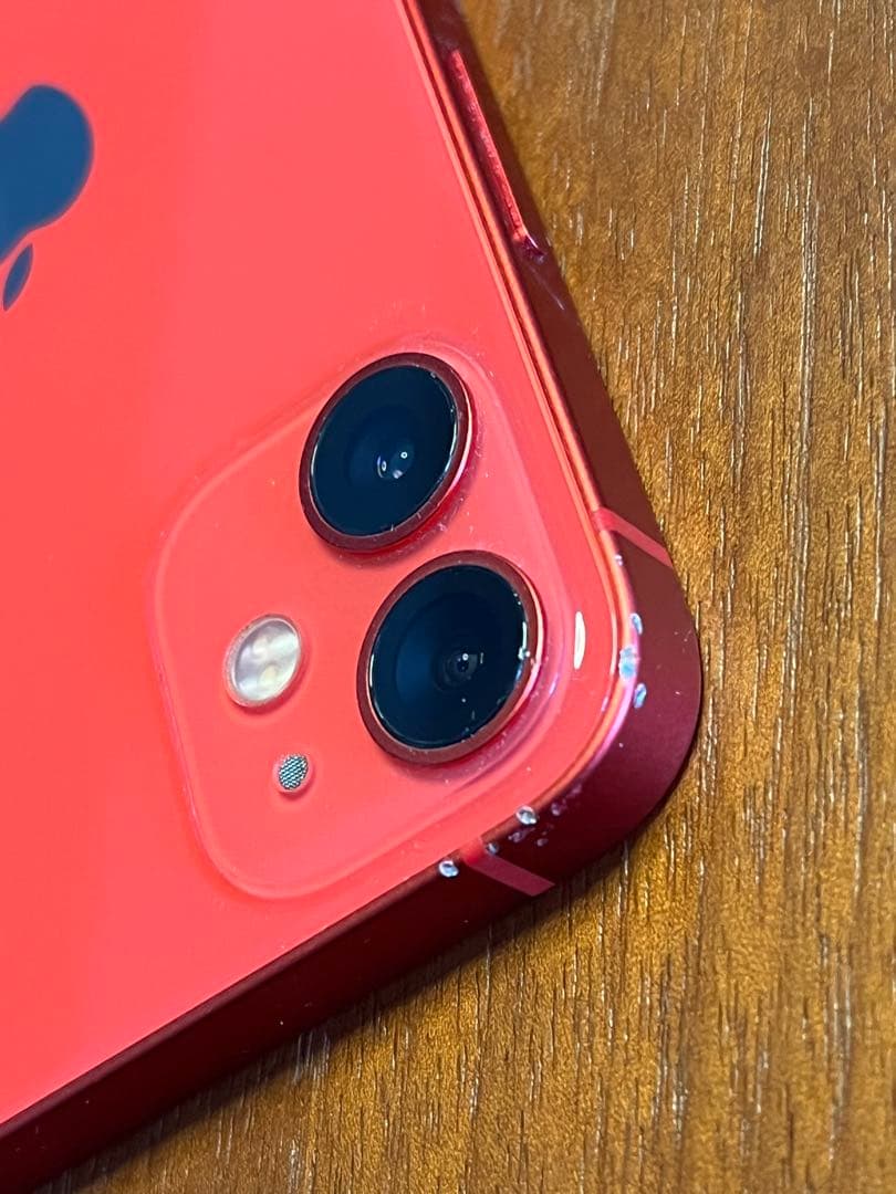 iPhone 12 mini 64GB red 赤　バッテリー　88%