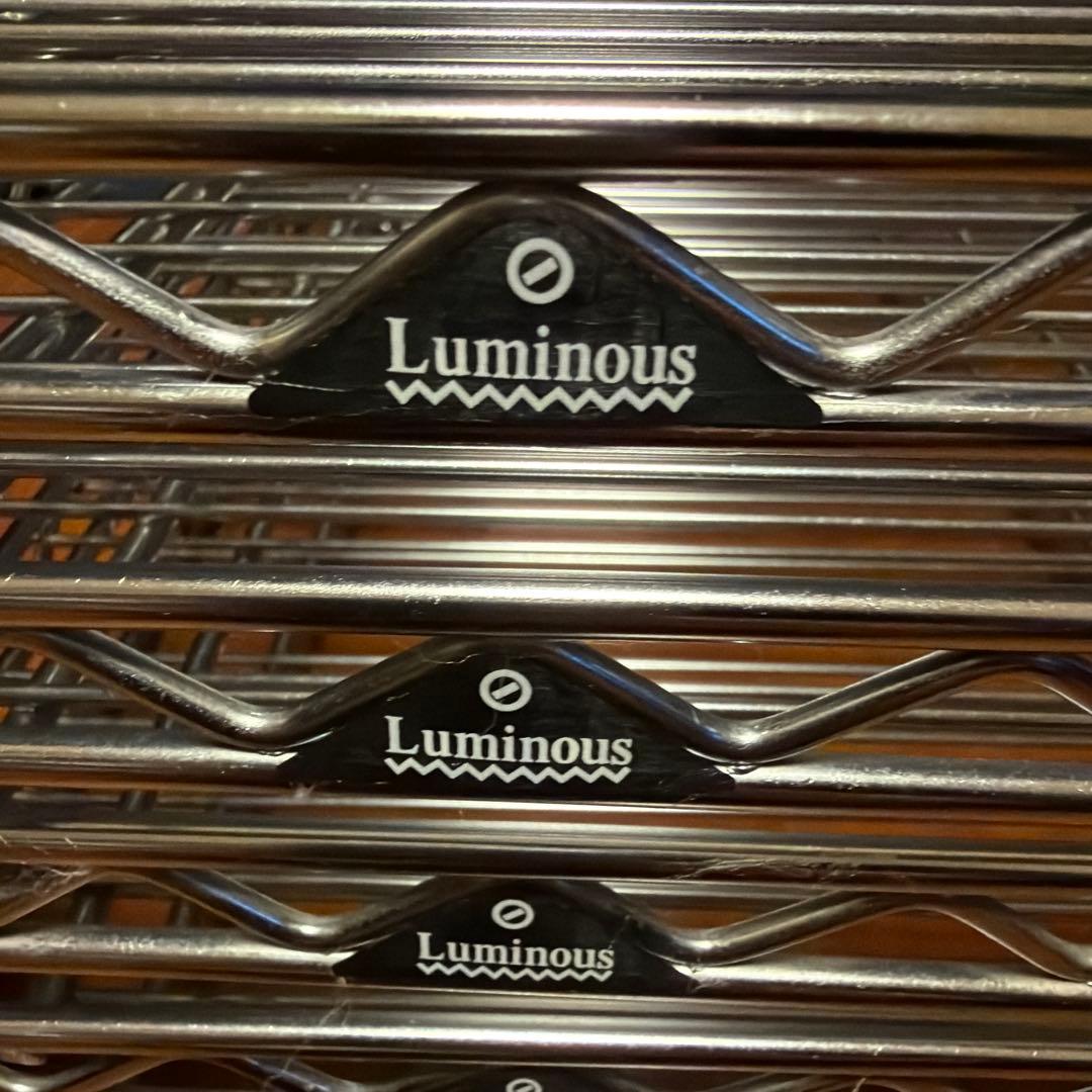 ルミナス　スチールラック　5段セット