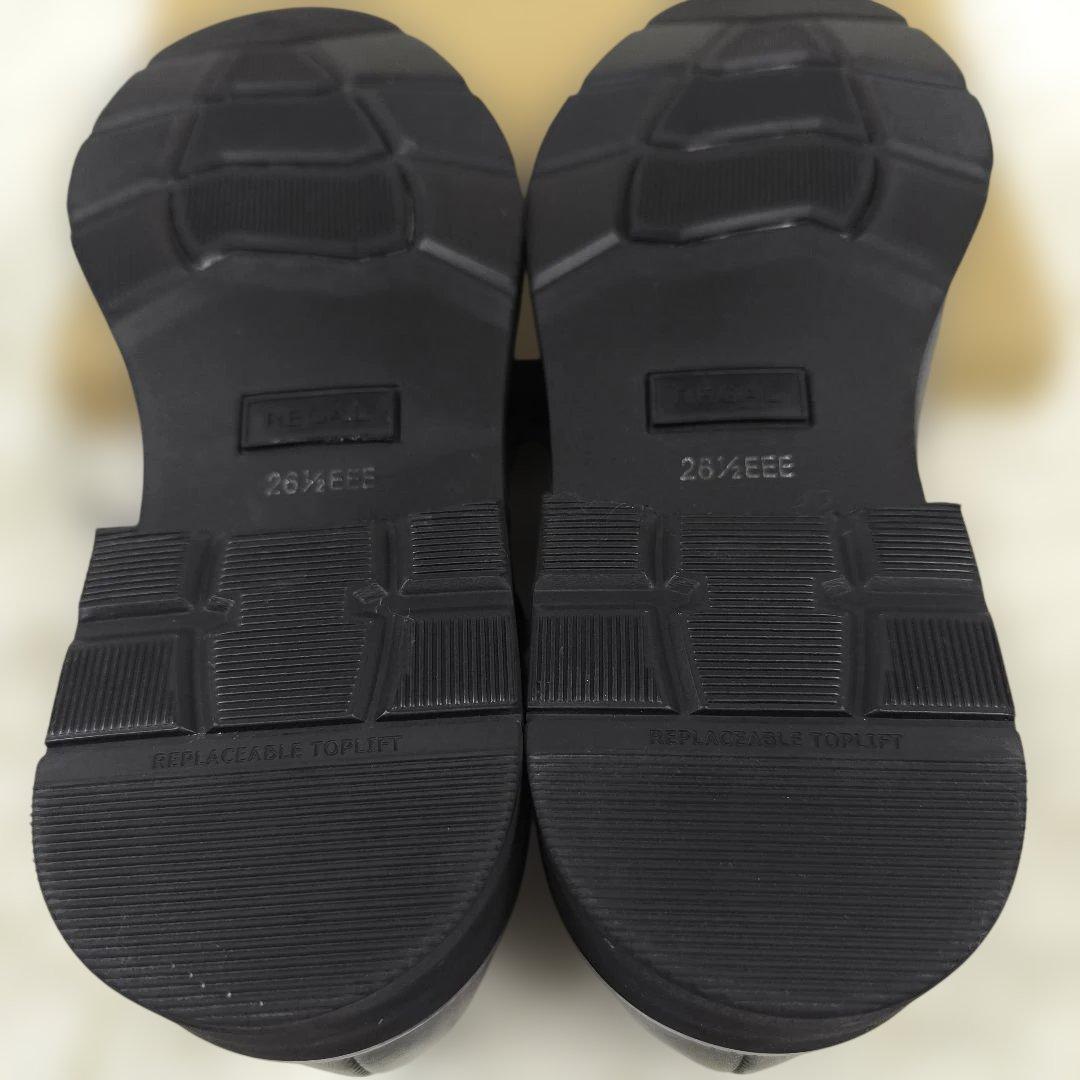 ✨未使用級✨ リーガル ドレスシューズ ゴアテックス 外羽根 Uチップ 現行 黒