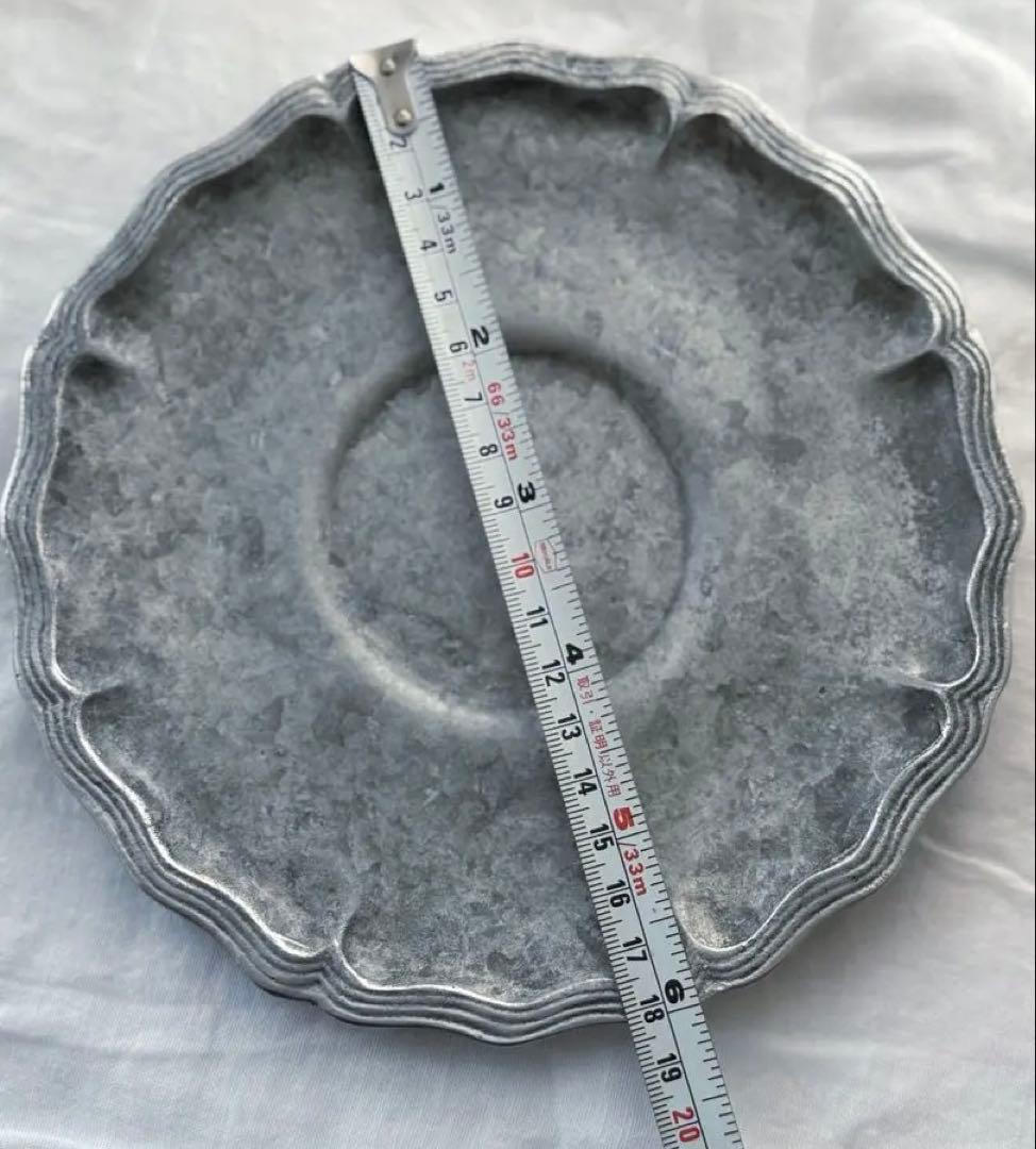 入手困難　co+fe コフェ　花リム　プレート　アスティエ　ハグオーワー雅姫　皿