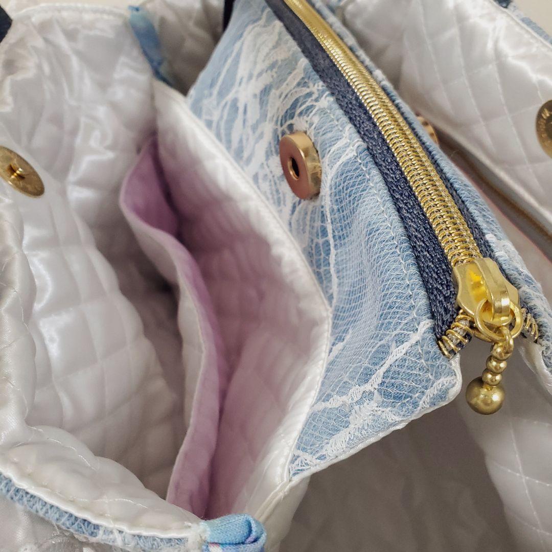 る*ぃ様 ハンドメイド 3rooms バッグ M コヤンイサムチョン クラウディ