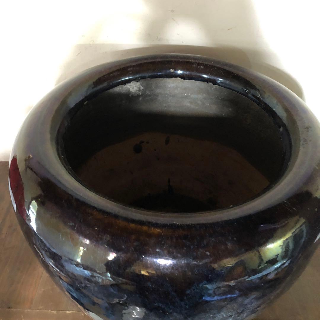 メダカ鉢　睡蓮鉢　火鉢