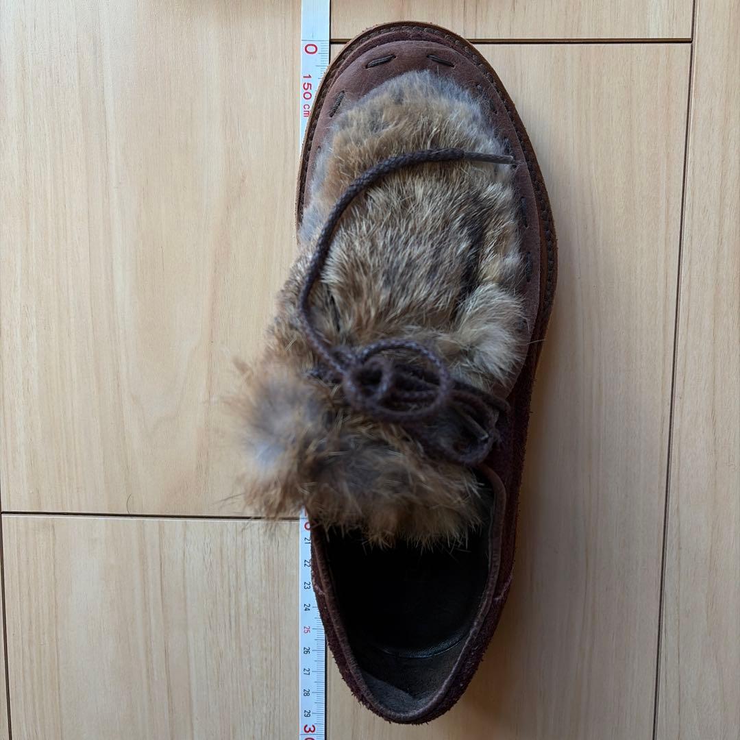 Hender Scheme ラビットファーシューズ　定価:¥39.900-