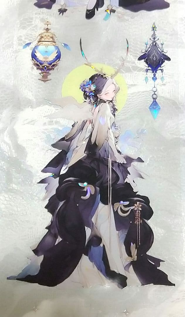 廃盤品✩J1046＃逆浮光(贝壳光)如终野切り売り海外人物女の子AIマステ