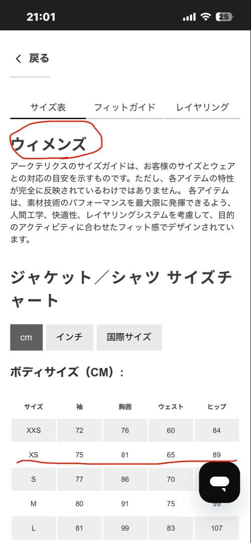 正規品タグ付き新品　アークテリクス　ベータジャケット　XS