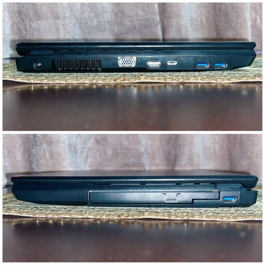 美品⭐︎第11世代 Corei5⭐︎SSD⭐︎カメラ ノートパソコン 黒 オフィス付き