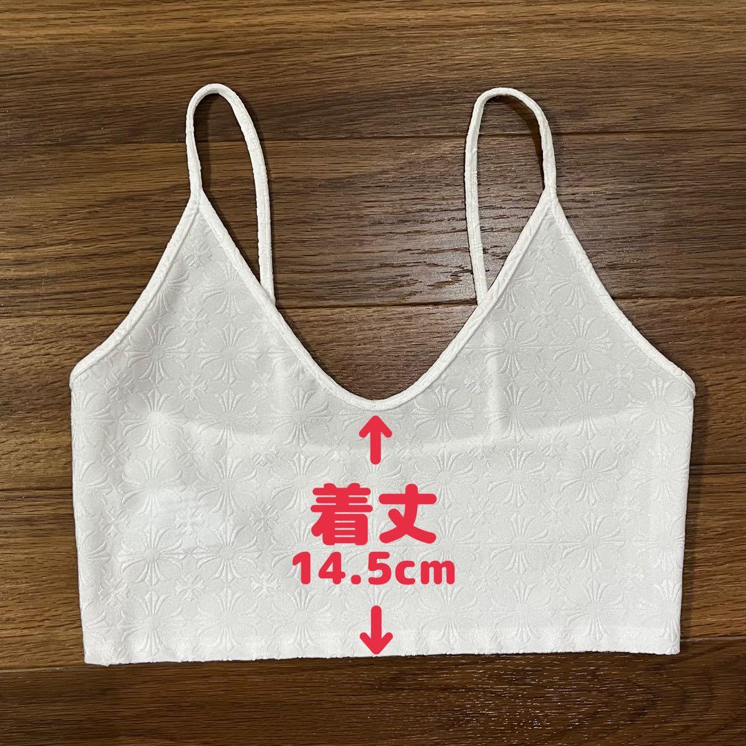 【美品】クロムハーツ　ホースシュー　ロゴ総柄　キャミソール　M