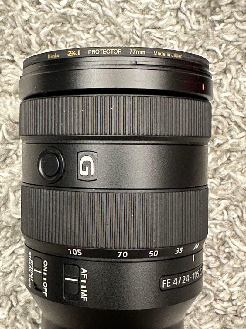 FE 24-105mm F4 G OSS ケンコープロテクターレンズ付属