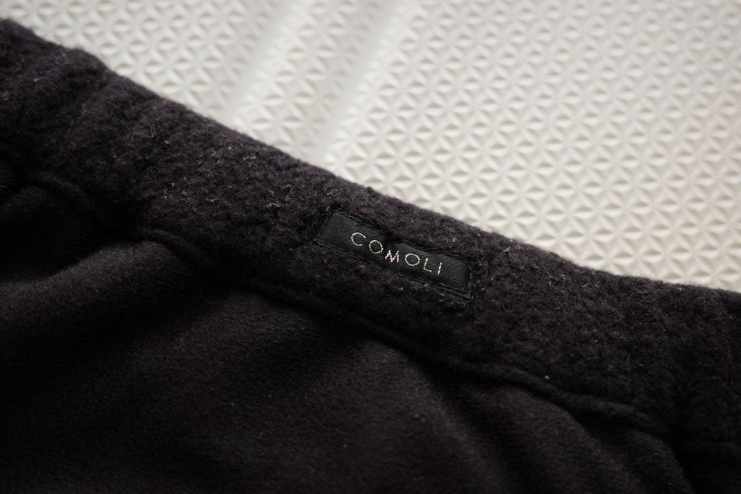 【美品】COMOLI 22AW ウールフリース セットアップ ダークネイビー 1