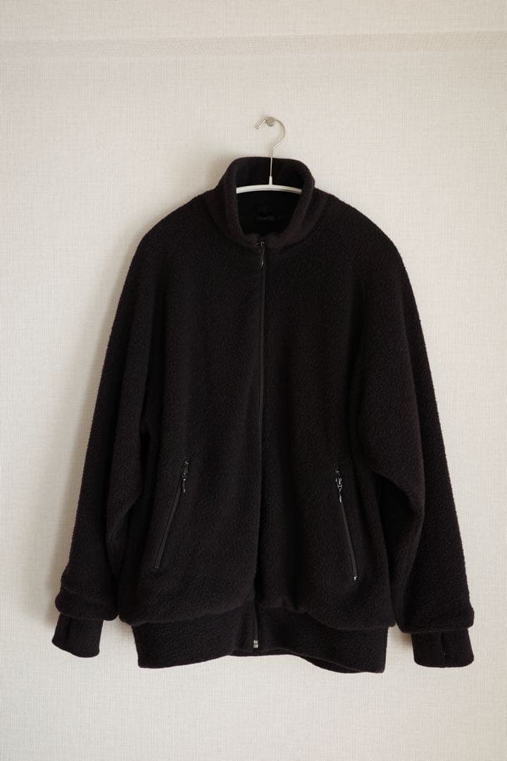 【美品】COMOLI 22AW ウールフリース セットアップ ダークネイビー 1