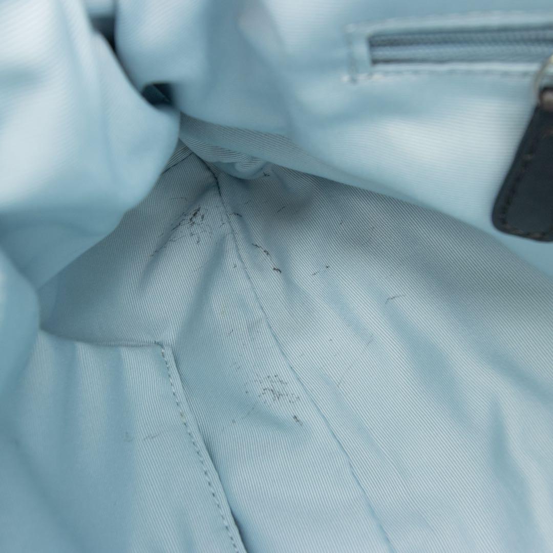 A096【COACH／コーチ】ソーホー　ワンショルダーバッグ　レザー　ブラック