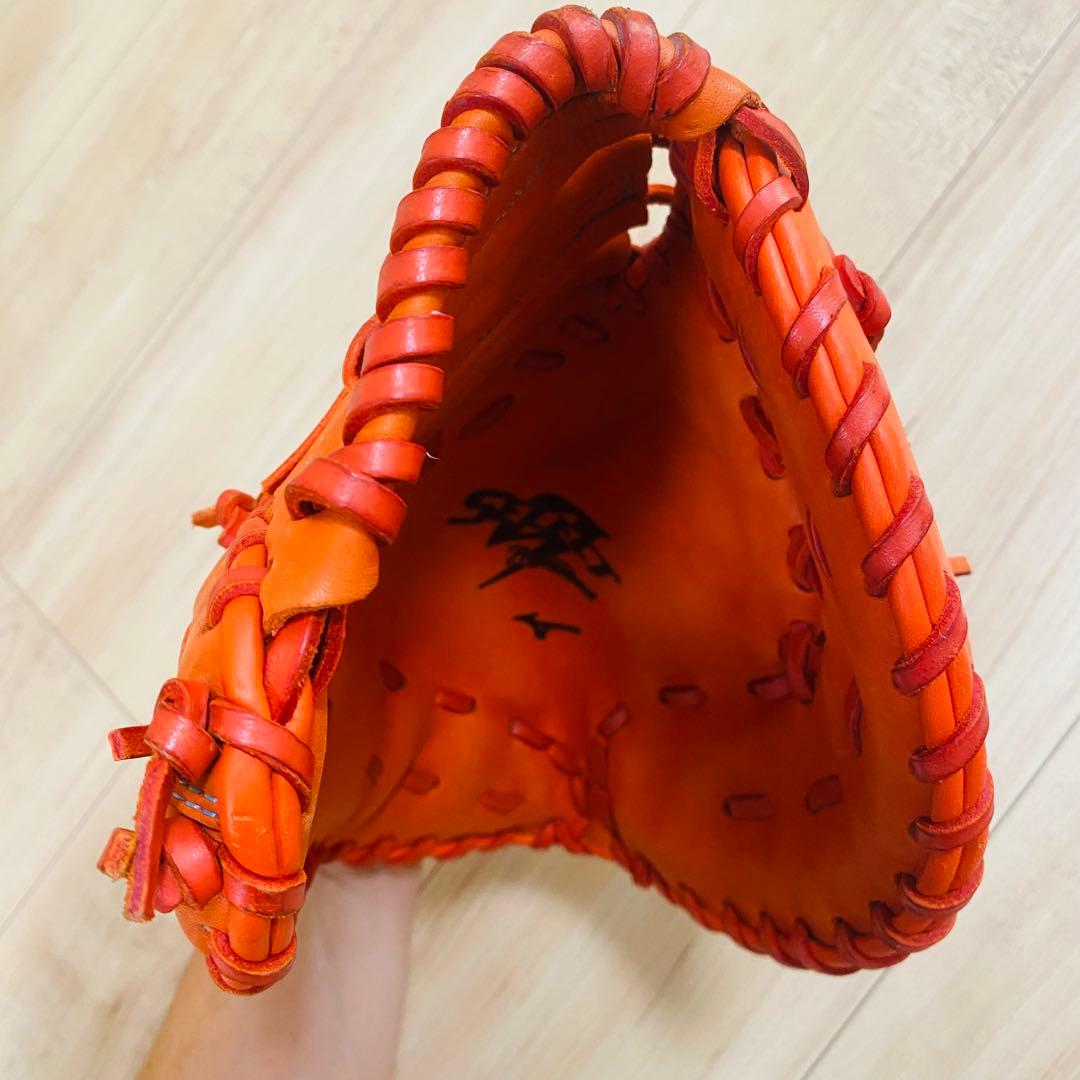 ★限定美品★ミズノ セレクトナイン 軟式少年 グローブ 右投げ ファーストミット