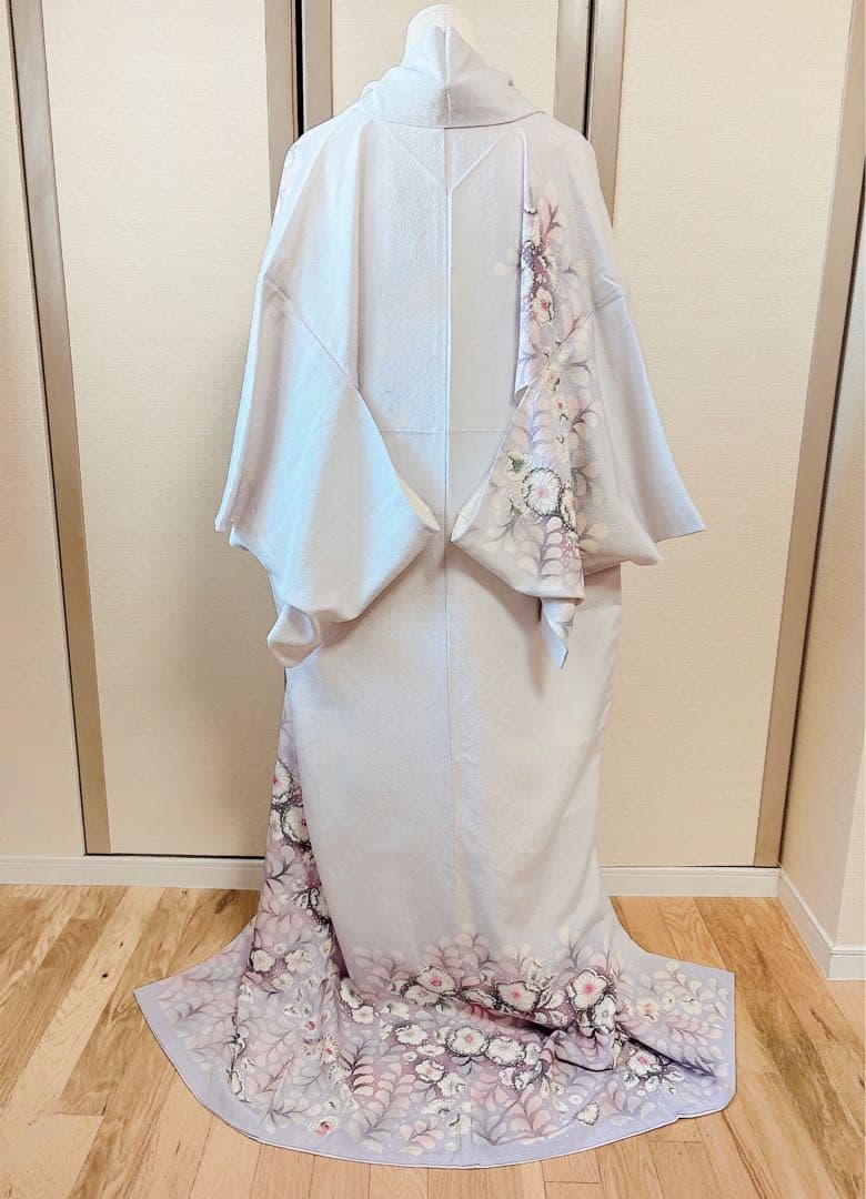 新品　正絹　訪問着　フルセット　裄68 卒業式　入学式　M L
