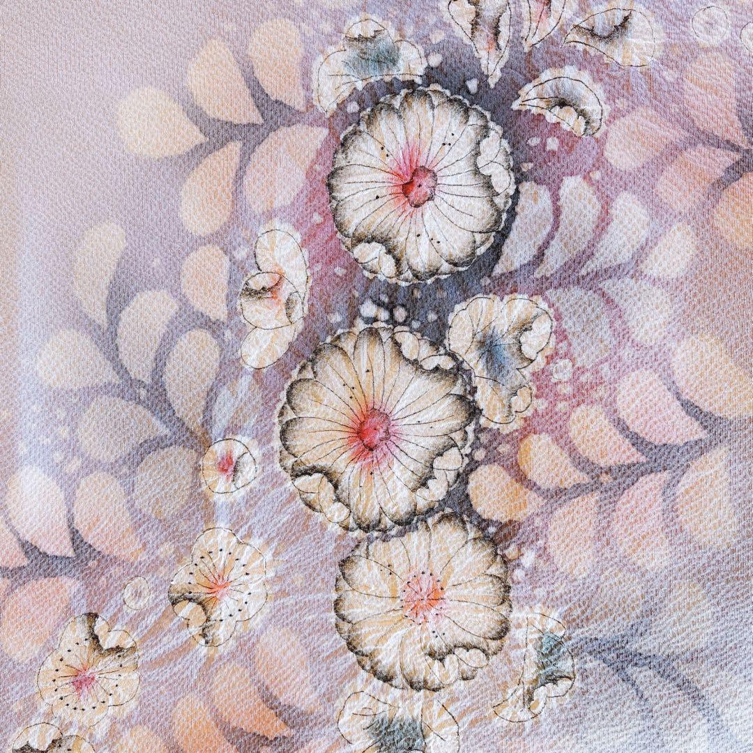 新品　正絹　訪問着　フルセット　裄68 卒業式　入学式　M L