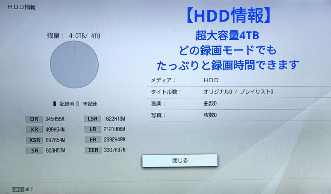 フェイス超美品！4TB！3録！UltraHD対応！SONY BDZ-FT1000