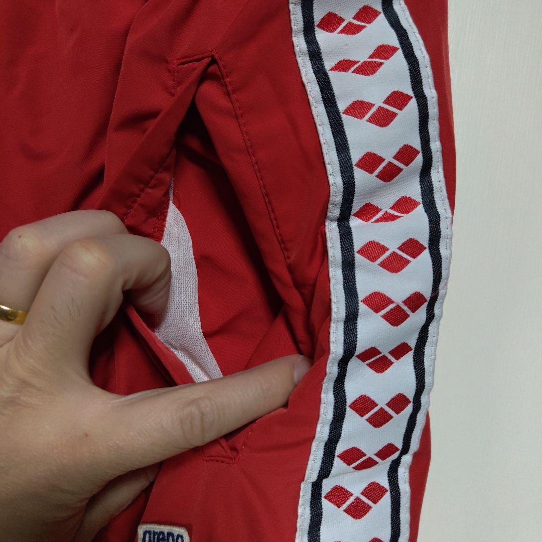 【閲覧数82】arena レッド ジャージパンツ JAPAN