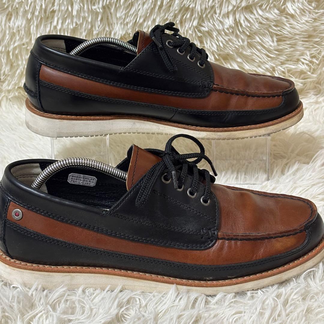 【美品】REGAL リーガル　デッキシューズ　レザー　NC6E W30C