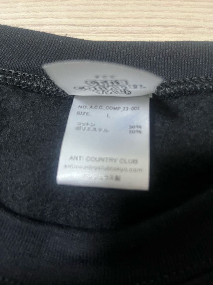 【値下げ】ANTi COUNTRY CLUB × MALBON スウェット