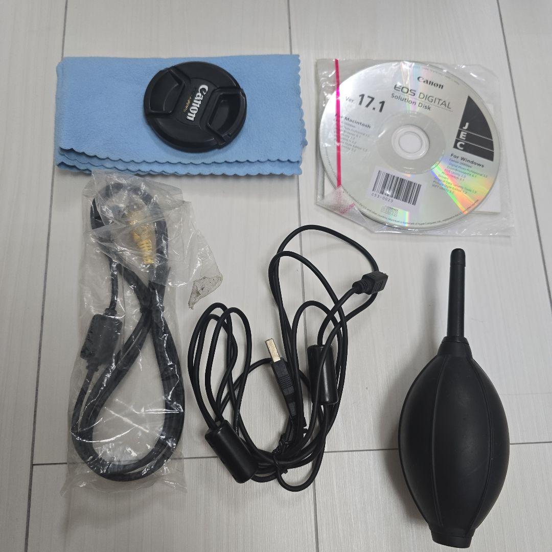 Canon EOS 450D デジタルカメラ 本体、レンズ、かばん付きセット