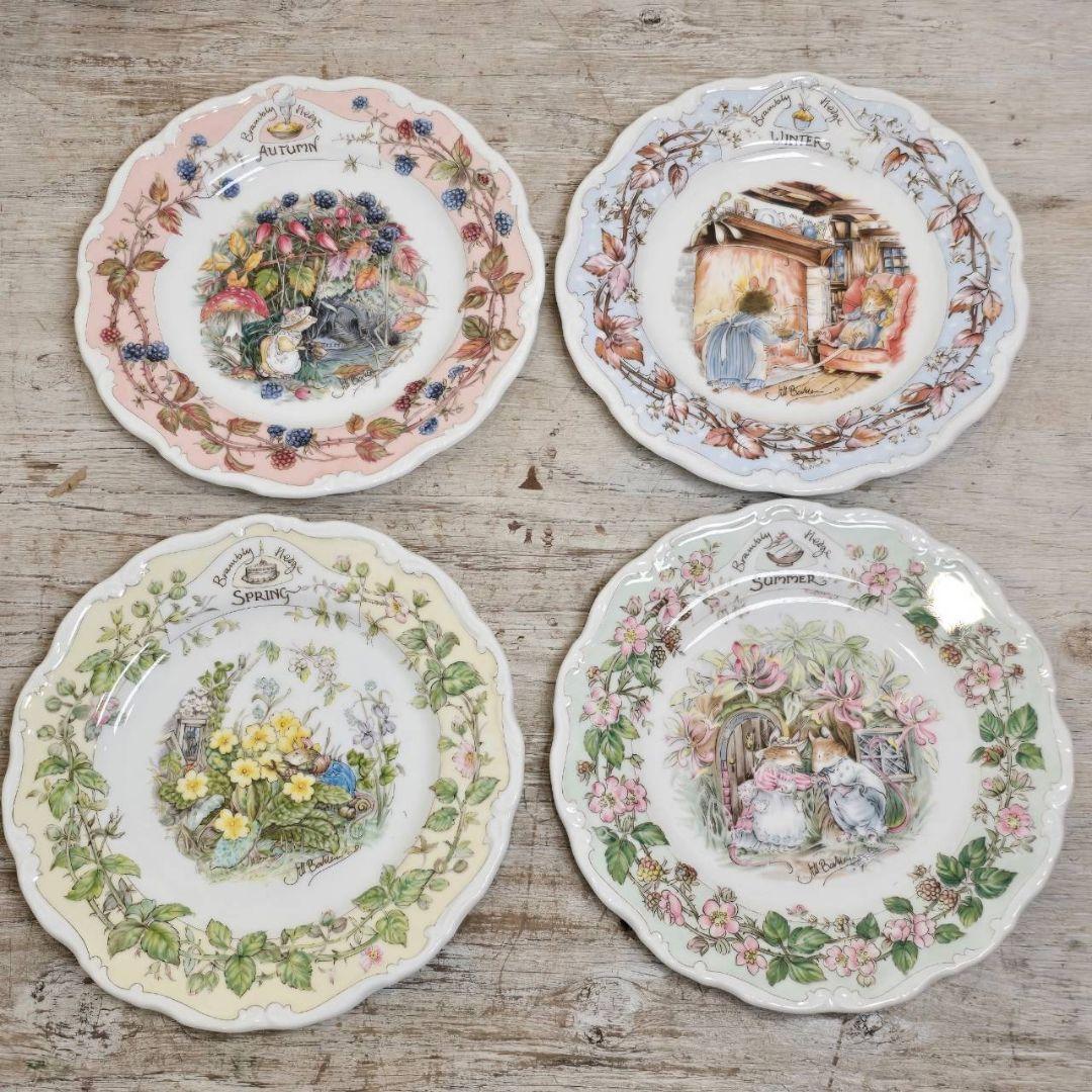 新品【16点セット】 ロイヤルドルトン ブランベリー ヘッジ カップ プレート