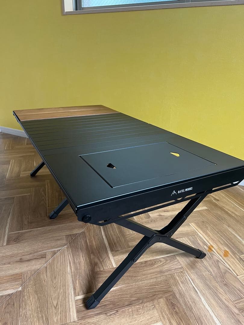 ラーテルワークス ウッドパネルテーブル120