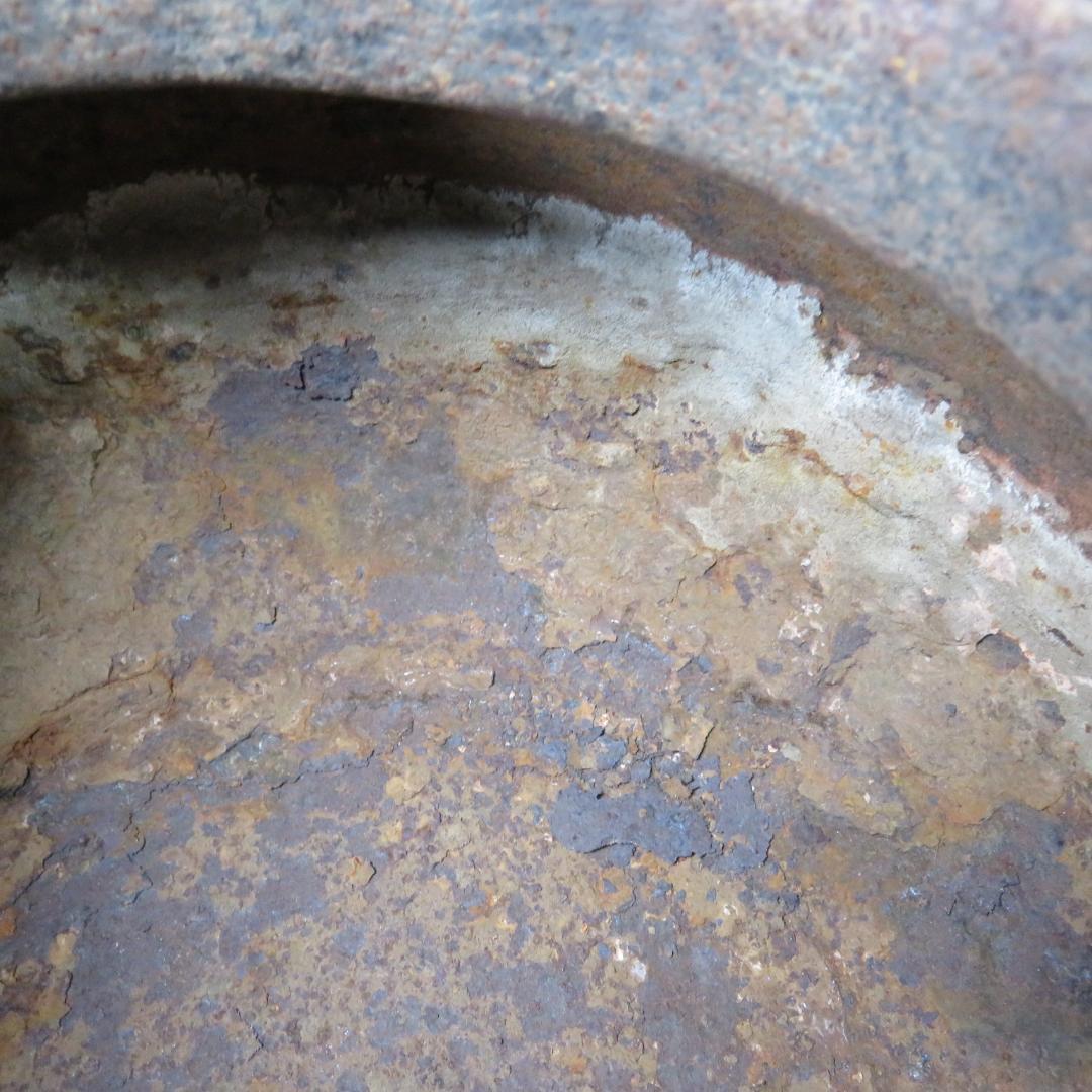 茶釜 錆 茶道具 茶器 お稽古 茶の湯 木箱 天明釜 木箱 共箱