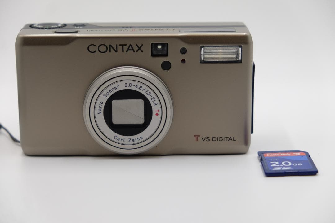 極美品　CONTAX T VS DIGITAL コンパクトデジタルカメラ