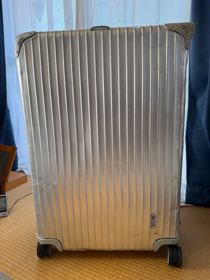 リモワトパーズ104L 四輪　青ロゴ