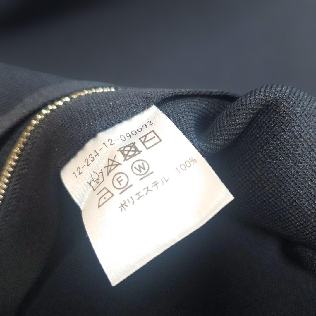 【美品】 ESTNATION ミラノリブサイドジップクルーネックニット