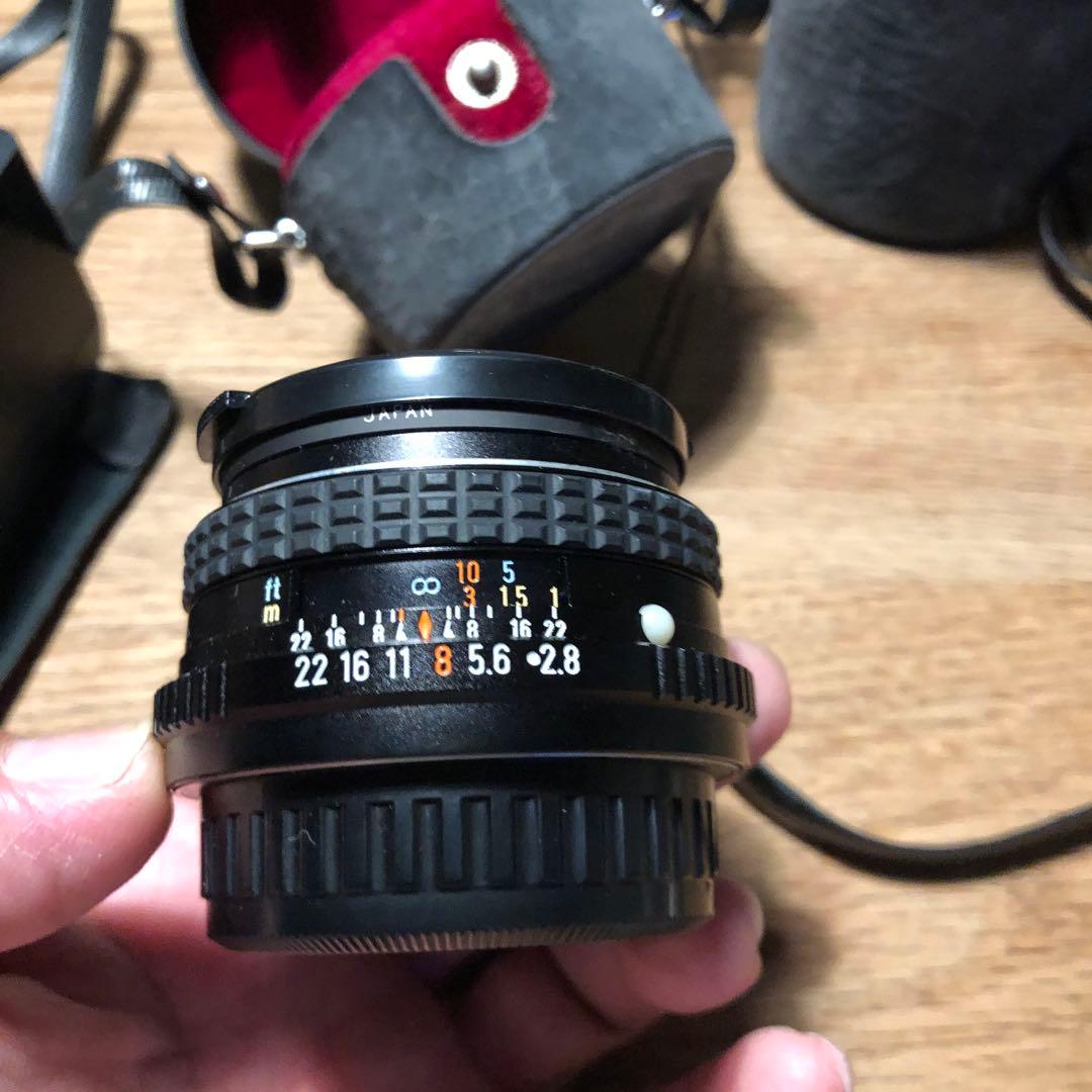 極美品フィルムカメラPENTAX ME 3種類レンズ付き