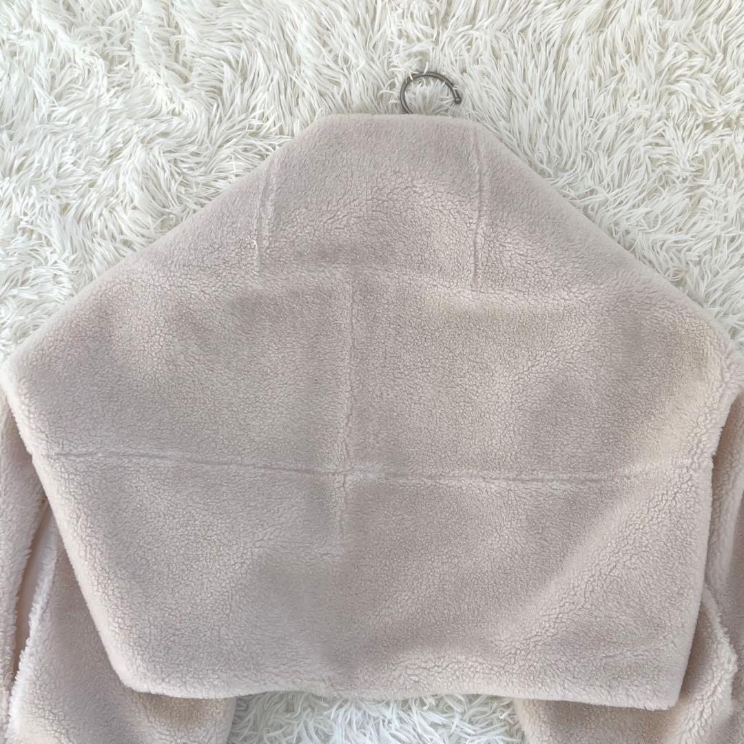 SOÉJU ソージュ　ウールボアケープ　アイボリー　大草直子