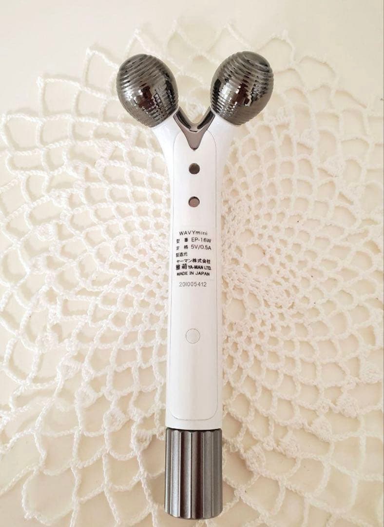 美品 ヤーマン 美顔ローラー ウェイビーミニ EP-16W EMS