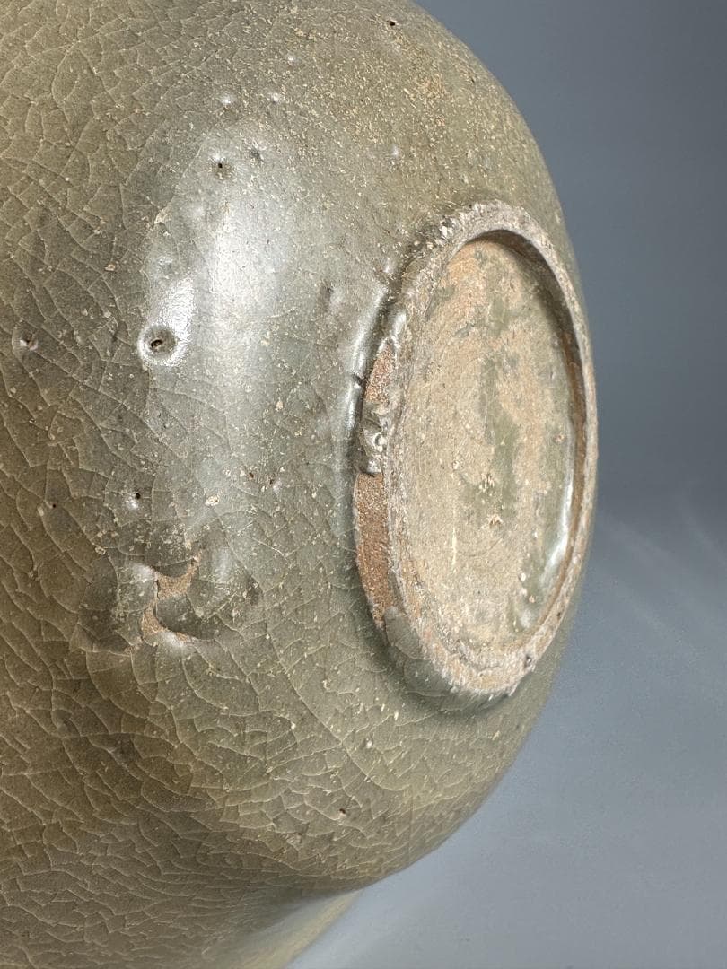 韓国美術　高麗青磁 　盤　皿　貫入　伝来品　古物古作　時代　朝鮮半島　李朝　宋